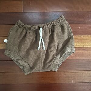 Childhood Clothing Shorties, size 6/7, Dark Brown